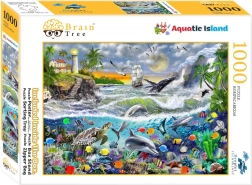 Puzzle Otok Bajna Estuarij od Brain Tree 1000 dijelova