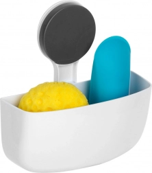 Polica za tuš s vakuumskom čašicom 16×7×17 cm