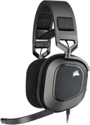 Gaming headset Corsair HS80 RGB USB carbon