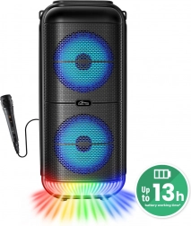Prijenosni Bluetooth zvučnik MEDIA-TECH Power Audio MT3183 s karaokem i LED osvjetljenjem