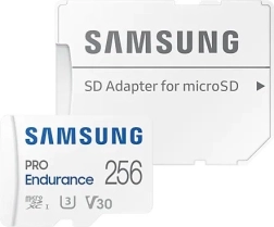 Samsung PRO Endurance microSD kartica 256 GB + SD adapter