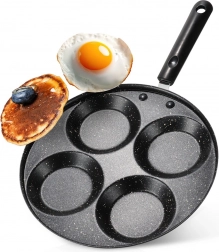 Granitna tava za jaja s 4 udubljenja BASIC LINE 24 cm