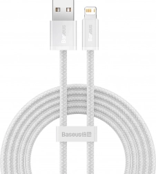 Baseus Dynamic kabel USB–Lightning 2 m, brzo punjenje 2,4 A (bijeli)