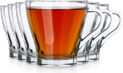 Čaše za kavu i čaj s ručkom 250 ml, set 6 kom Vilde