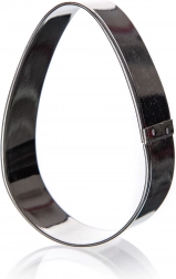 Culinaria kalup za izrezivanje u obliku jajeta 3,8 × 5,4 × 1,6 cm