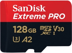 SanDisk Extreme Pro microSDXC 128 GB A2 V30 memorijska kartica