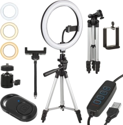 LED kružna lampa sa stalkom