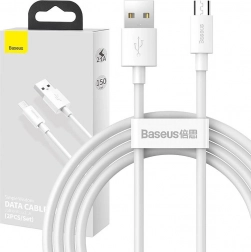 Set podatkovnih kabela Baseus USB na Micro 2,1A 1,5m
