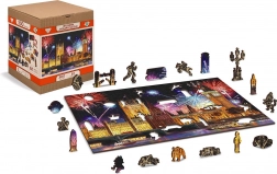 Drvene puzzle Noćni London 2u1, 150 dijelova