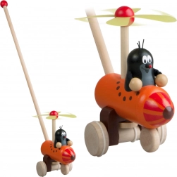 Detoa Jezdík Krtek Drvena Igračka