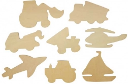 Bigjigs Toys predlošci vozila za crtanje