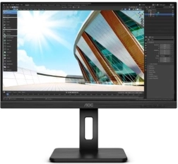 Monitor AOC 27" IPS s DVI HDMI DP USB Pivot