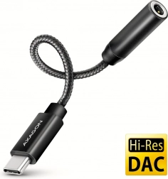 Vanjska USB‑C zvučna kartica AXAGON ADA‑HC 32‑bitni DAC s 3,5 mm priključkom (384 kHz)
