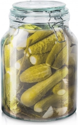 Staklenka s kopčom IRMA 3,4 l