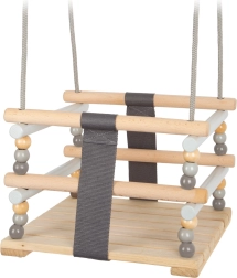 Drvena ljuljačka za djecu skandinavskog stila