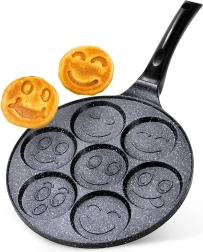 Granitna tava za jaja sa 7 otvora BASIC LINE 26 cm