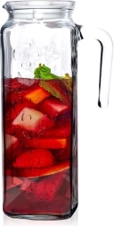 Stakleni vrč s poklopcem 1,2 l