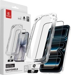 Kaljeno staklo EasyShield 2‑Pack za iPhone 17 Pro Max / iPhone 16 Pro Max (2 kom)