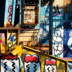 Kvadratne puzzle CURIOSI Amsterdam – uzorak IV, 80 dijelova