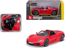 Bburago Porsche 918 Spyder crveni model 1:24