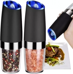 Električni gravitacijski mlinac za začine – set 2 kom Ruhhy