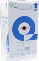 Zasjenjeni mrežni kabel FTP Cat 5e, AWG24, 305 m, sivi