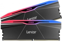 lexar ares rgb ddr5 32 gb (2x16 gb) 6000 mhz cl28 crna