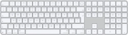 Magic Keyboard s Touch ID i numeričkim zaslonom za modele Mac s Apple čipom – Engleska (međunarodna) – Bijele tipke