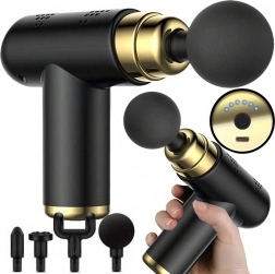 Mini prijenosni masažni pištolj s 4 nastavka