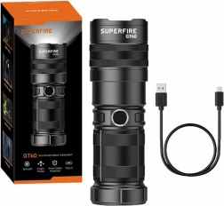 svjetiljka Superfire GT60 2600 lm s USB-C