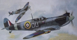 Model zrakoplova Supermarine Spitfire Mk.Vb HI TECH 1:72
