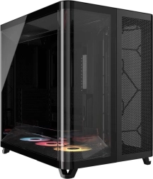 Računalno kućište mid‑tower AIR 5400 RS‑R ARGB, crno