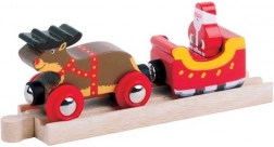 Santine saonice s tračnicom Bigjigs Rail