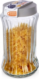 Staklena posuda za suhe namirnice 1,6 l