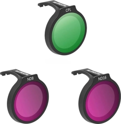 Set filtera SUNNYLIFE za dron DJI Neo – CPL, ND8 i ND16
