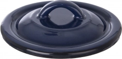 Emajlirani poklop plavi 12 cm