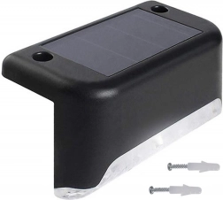 Solarna stepenišna svjetiljka Maclean LED IP44 s senzorom sumraka 4000K