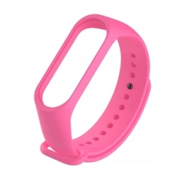 Silikonska narukvica za Xiaomi Mi Band 3 / Xiaomi Mi Band 4 - ružičasta