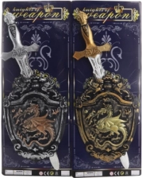 Dječji plastični mač sa štitom