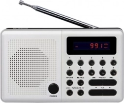 Radio Pliszka USB, FM bijele