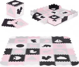 Pjenasta igraća podloga s ogradicom puzzle 36 kom ECOTOYS