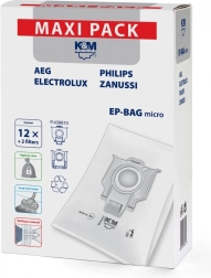 Mikro vrećice za usisavač 12+2 EP-BAG Maxi Pack