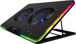 Hladnjak podloga TRACER GameZone Snowman Pro 17" s RGB pozadinskim osvjetljenjem