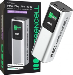 Power banka 25200 mAh s brzim punjenjem 140 W PD GREEN CELL PowerPlay Ultra