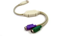 USB adapter na 2x PS/2 (tipkovnica i miš)