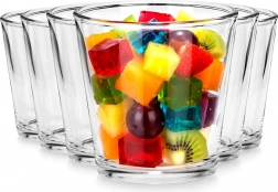 Staklene desertne čašice 180 ml, set 6 kom