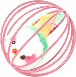 Igračka za mačke s mišem u kugli Zw13