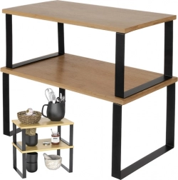 Bambusova kuhinjska polica Ruhhy – 2 komada