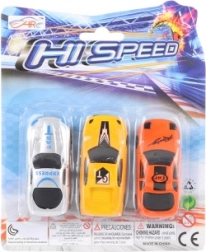 Set plastičnih autića 3 kom