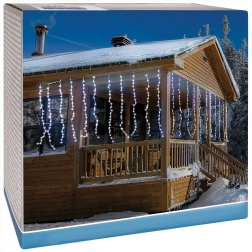 Vanjska svjetlosna viseća ledena zavjesa 220 LED 2 m